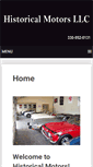 Mobile Screenshot of historicalmotorsllc.com